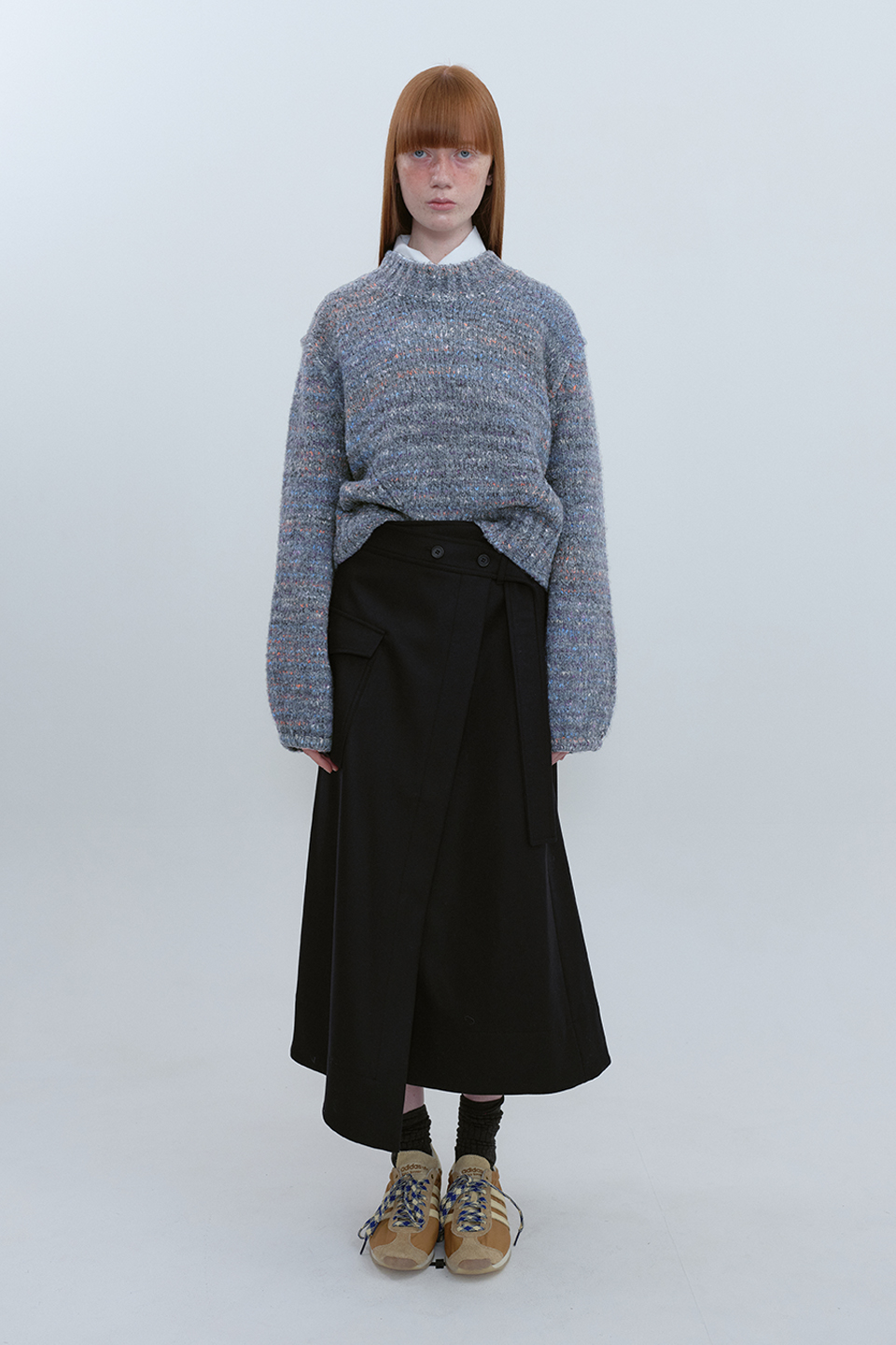 Amanda Multi Yarn Pull-over Knit_BLUE