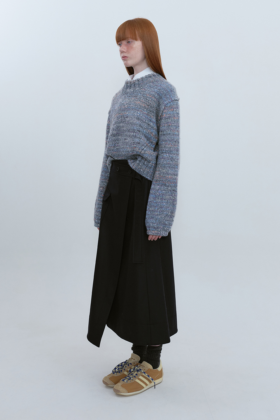 Amanda Multi Yarn Pull-over Knit_BLUE